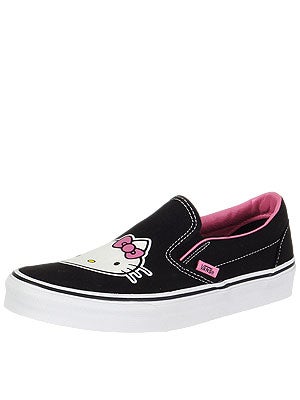 Vans Girls Slip-On Shoes Hello Kitty