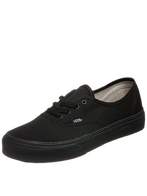 Vans Kids Authentic Shoes Black/Black