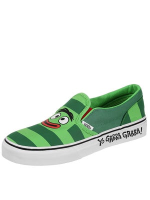 Gabba Gabba Toddler Shoes on Shoes Vans Kids Shoes Vans Kids Yo Gabba Gabba Shoes Green Brobee