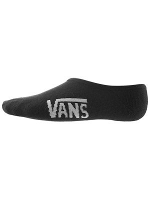 Vans Super No Show Socks Black 10-13