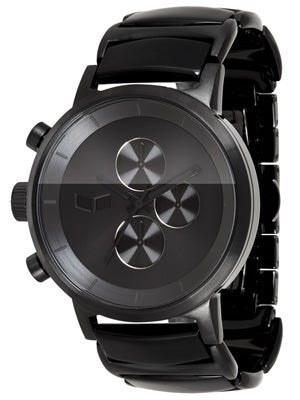 Vestal Metronome Acetate Watch Black/Black/Black