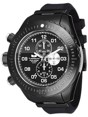 Vestal ZR-4 Diver Watch Black/Silicone/30 ATM