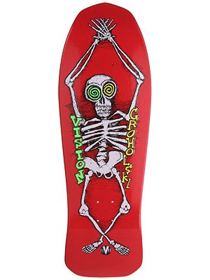 Vision Tom Groholski Skeleton Red Deck  10.25 x 30