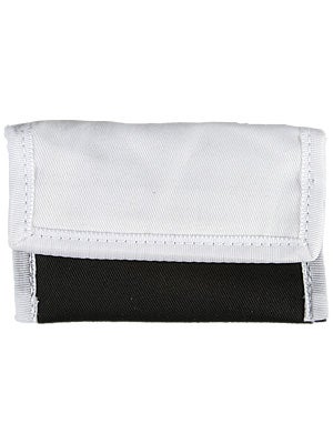 Full Stone 2Fold Cloth Wallet White/Black