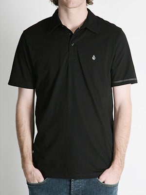 Volcom Bangin Polo Black SM