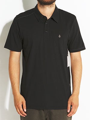Volcom Blackout Polo Shirt Black SM