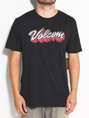 Volcom Drop Script Tee Black MD
