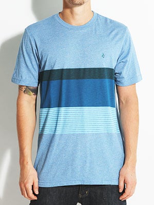 Volcom No Filler Tee Blue Heather/FRB MD