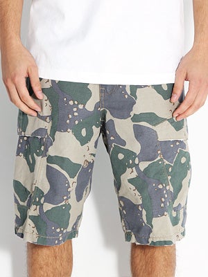 Volcom Sorted Cargo Short Camo 28