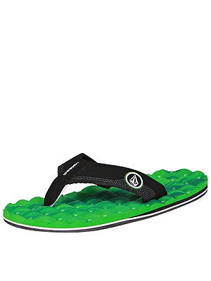 Volcom Recliner Creedler Sandals Green