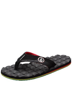 Volcom Recliner Creedler Sandals  Rasta