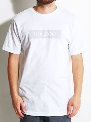 Volcom Stone Age Tabel Tee White MD