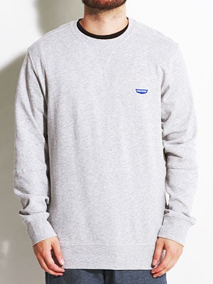 Stone Age Wallows Crew Sweatshirt Heather Grey SM