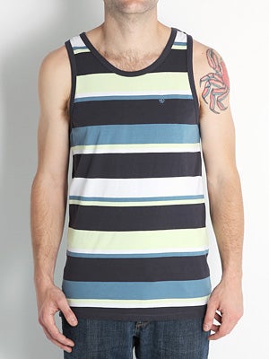 Volcom Subliminal Tank Top Yellow MD