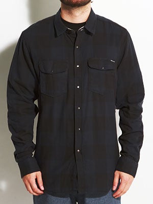 Volcom Stone Age Calgary Woven Shirt Dark Navy XL