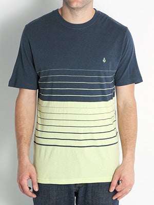 Volcom Switch Up Crew Knit Shirt Yellow LG