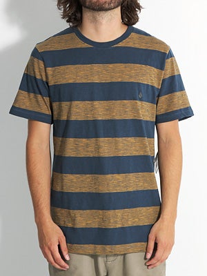 Volcom Two Fold Crew Shirt Navy LG