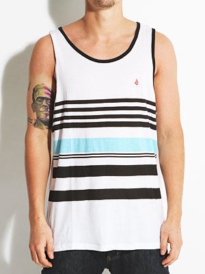 Volcom Think Tank Top White MD