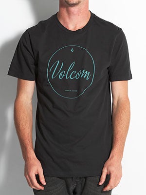 Volcom Scripture Tee Black LG