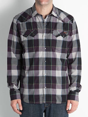Volcom Windup Shirt Purple SM