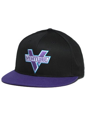 Venture Mainstay Snapback Hat Black Adj.