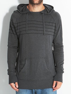 Von Zipper Lush Hooded Sweater Charcoal SM