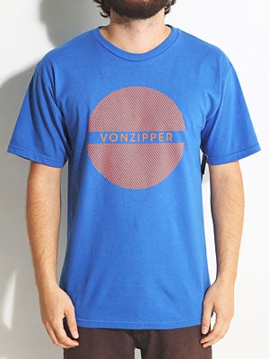 Von Zipper Pill Tee Blue SM
