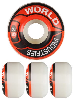 World Industries Stacked Logo Wheels 52mm