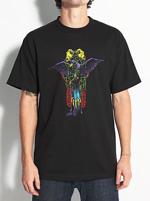 Zero Black Light Tee Black SM