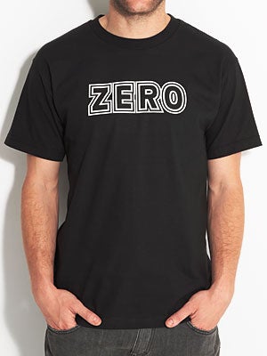Zero Bold Tee Black SM