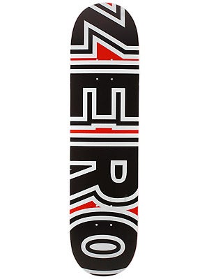 Zero Bold Red Classic Deck  7.75 x 31.5