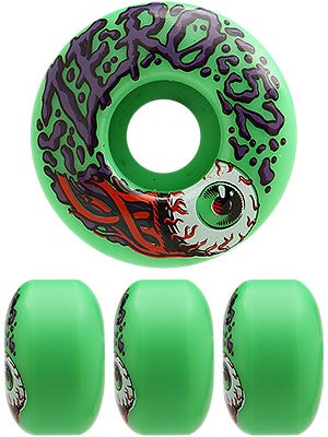Zero Bloodshot Green Wheels 52mm