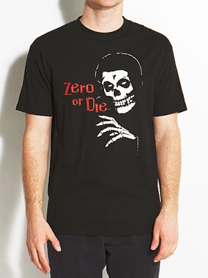Zero Crimson Tee Black XL
