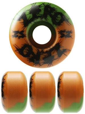 Zero Disorder Green/Orange Wheels 52mm