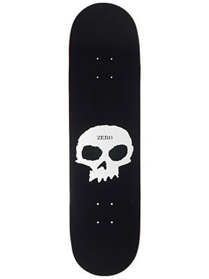 Zero Single Skull Deck  8.375 x 32.25