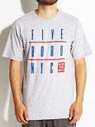 5Boro NYC Grid T-Shirt