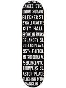 5Boro Subway Roll Sign Stack Deck  8.25 x 32
