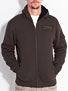Ambig High Brow Sherpa Lined Hoodzip