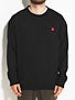 Autobahn Roadsign Raglan Crew Sweatshirt