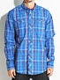 Adidas Silas Plaid Woven Shirt