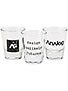 Analog Salute 3 Pack Shot Glasses