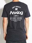 Analog The Goods Front and Back T-Shirt