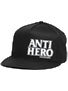 Anti Hero Distressed Snapback Hat