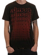 Almost Halftone Spectrum Slim Fit T-Shirt