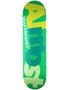 Almost Pop Art Green Deck  8.25 x 32