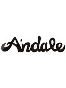 Andale Script Sticker  BLACK