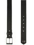 Armourdillo Bartie Leather Belt  Black