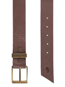 Armourdillo Classic Leather Belt  Brown