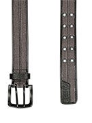 Armourdillo Surplus Waxed Belt  Charcoal