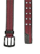 Armourdillo Surplus Waxed Belt  Maroon